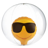 3x Pack - Sunglass Emoji Beach Ball