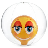 Eyelash Emoji Beach Ball